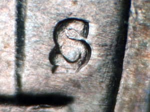 1954-S Over Mint Mark OMM-001