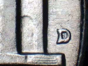 1956-D Repunched Mintmark RPM-002