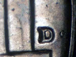 1956-D Repunched Mintmark RPM-003