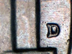 1957-D Repunched Mintmark RPM-001