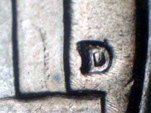 1958-D Repunched Mintmark RPM-002