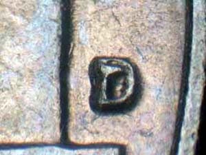 1963-D Repunched Mintmark RPM-002