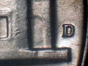 1964-D Repunched Mintmark RPM-002