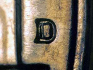 1964-D Repunched Mintmark RPM-003