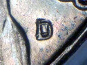 1968-D Repunched Mintmark RPM-001
