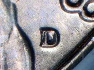 1968-D Repunched Mintmark RPM-002