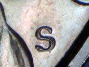 1969-S Repunched Mintmark RPM-001