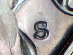 1969-S Repunched Mintmark RPM-004