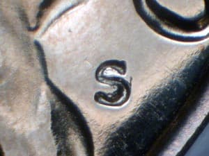 1970-S Repunched Mintmark RPM-014