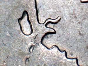 2007 Doubled Die Reverse DDR-040