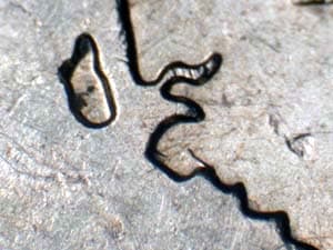 2007 Doubled Die Reverse DDR-041