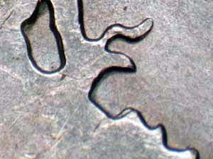 2007 Doubled Die Reverse DDR-045