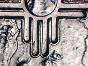 2008 Doubled Die Reverse DDR-002
