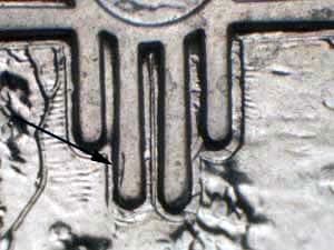 2008 Doubled Die Reverse DDR-006