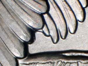 2018 Doubled Die Reverse DDR-001