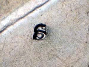 1971-S Repunched Mintmark RPM-001