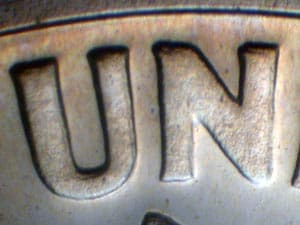 1961 Doubled Die Reverse DDR-004
