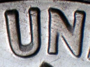 1966 Doubled Die Reverse DDR-002
