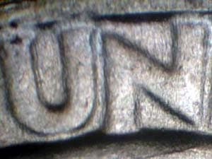 1945 Doubled Die Reverse DDR-002