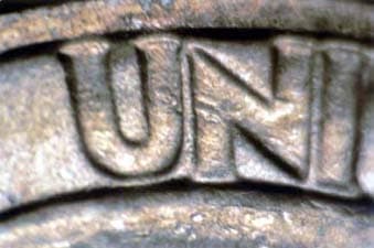1945 Doubled Die Reverse DDR-006