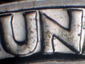 1957 Doubled Die Reverse DDR-006