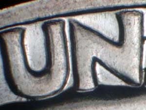 1957 Doubled Die Reverse DDR-009