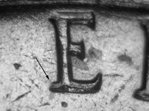 1963 Doubled Die Reverse DDR-076