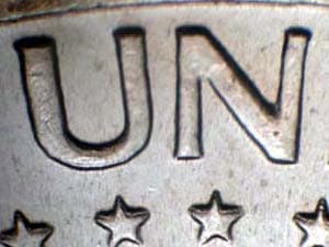 1964 Doubled Die Reverse DDR-013