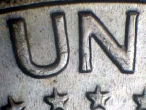 1967 Doubled Die Reverse DDR-014