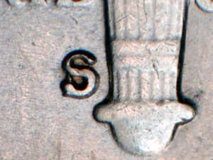 1947-S Over Mint Mark OMM-001