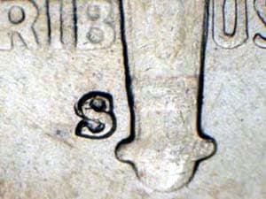 1948-S Repunched Mintmark RPM-003