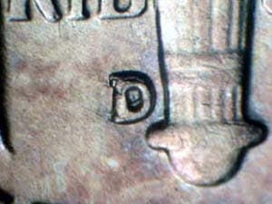 1951-D Repunched Mintmark RPM-002