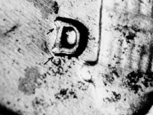 1951-D Repunched Mintmark RPM-003