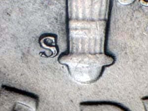 1952-S Repunched Mintmark RPM-004