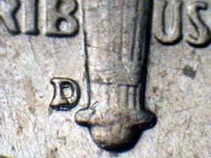 1953-D Repunched Mintmark RPM-001