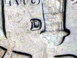1956-D Repunched Mintmark RPM-001