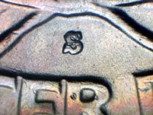 1939-S Repunched Mintmark RPM-001