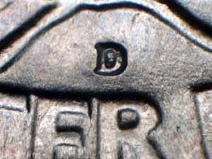 1947-D Repunched Mintmark RPM-001