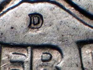 1947-D Repunched Mintmark RPM-003