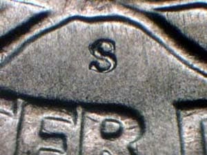 1947-S Repunched Mintmark RPM-001