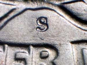 1947-S Repunched Mintmark RPM-003