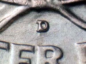 1949-D Repunched Mintmark RPM-003
