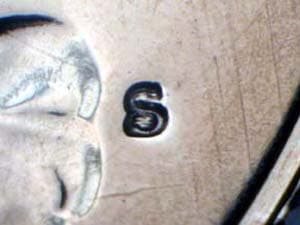 1971-S Repunched Mintmark RPM-004