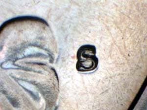 1972-S Repunched Mintmark RPM-003