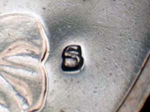 1973-S Repunched Mintmark RPM-001