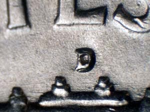 1950-D Repunched Mintmark RPM-002
