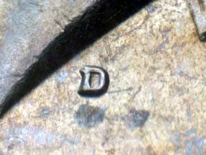 1971-D Repunched Mintmark RPM-002