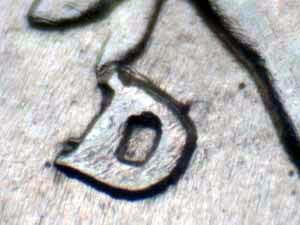1936-D Repunched Mintmark RPM-007