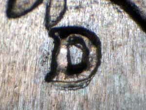 1939-D Repunched Mintmark RPM-001