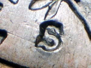 1941-S Repunched Mintmark RPM-004